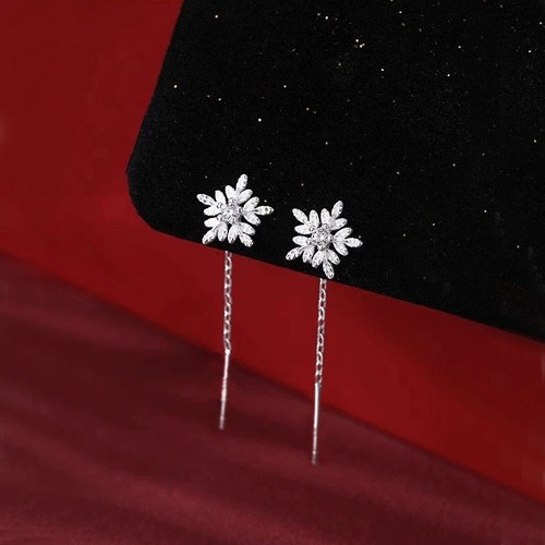 Durchzieher ohrringe sterling - ohrringe,
