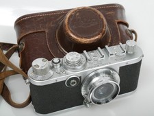 Leica Ic - If Nr  457327 + Elmar 3,5/50 v ca. 1950 sehr schöner Zustd. Elmar Top