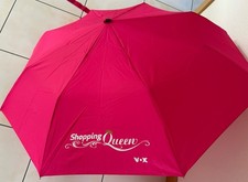 Regenschirm Shopping Queen  VOX Geschenkidee Geschenk pink NEU
