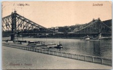 Postcard loschwitz bridge - postcard,