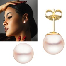 Paar Ohrstecker 585 echt Gold