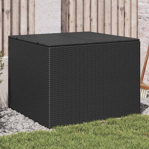 Gartentruhe schwarz 291l - gartentruhe, poly