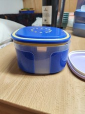 TUPPERWARE A34 SKYLINE 700 ML BLAU VORRATSBEHÄLTER KAFFEE TEE