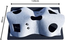 Katzenspielmatte Katzenhaus