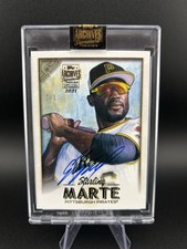 Topps Archives Signature Series 1/1 On Card Auto Pittsburgh Pirates One Of One