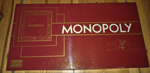 Monoploy rote luxusausgabe - rote,