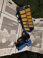 Siku 1947 New Holland T Knicklenker mit Silagewagen blau Maßstab 1:50 NEU! °