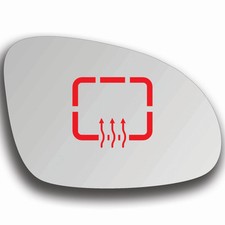 Spiegelglas Rechts Beheizbar