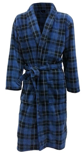 Thermo fleece morgenmantel mit - morgenmantel,