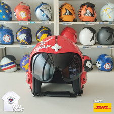 THUNDERBIRDS SQUADRON FLIGHT HGU-33 HELM PROP PILOT USAF US AIR FORCE V2 +SHRT