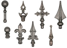 UHRIG ZAUNSPITZEN Speer Zierspitze für schmiedeeisen Zaun Tor & Tür usw.