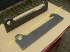 Koppelhaken, Anbaukonsolen für Volvo und Zettelmeyer Radlader