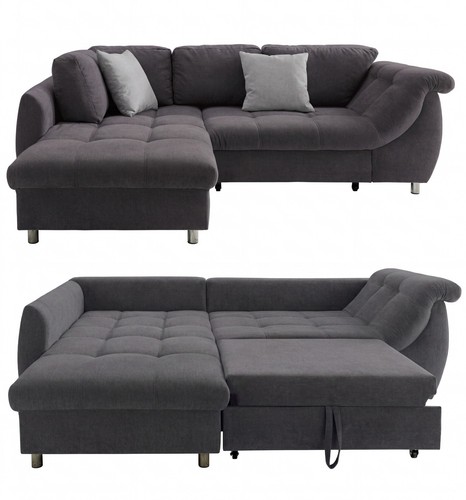 Ecksofa schlafcouch garnitur - schlafcouch, l-garnitur