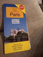 Stadtplan Paris alt für Sammlerzwecke