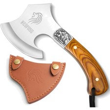 Camping Axt klein Holzgriff