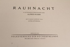 Rauhnacht. Alfred Kubin