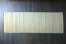 *** NATUR PUR ***STRANDMATTE - BASTMATTE - BAST - UNTERLAGE - 180 x 60 CM *TOP*