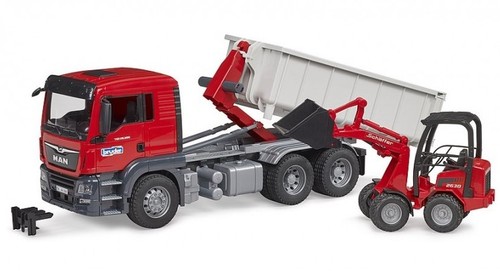 Bruder man tgs 6x2 mit - man,