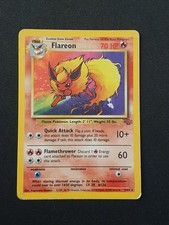 Pokémon Karte • Flamara • Holo • Dschungel Jungle Set • 3/64 • Englisch