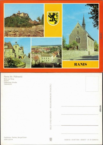 Ranis burg kirche - ranis, burg,