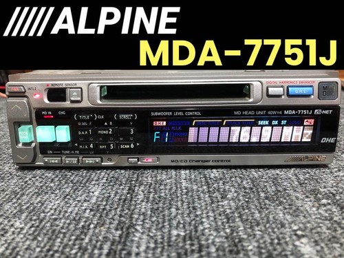 Junk alpine mda 7751j - mda-7751j, 1din