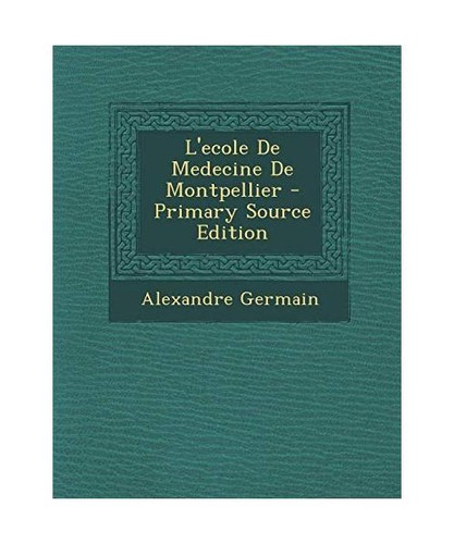 Ecole medecine de - l'ecole,