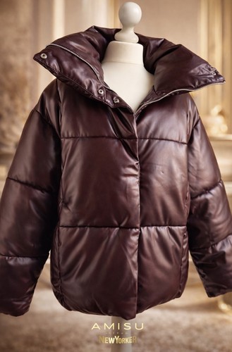 Amisu oversize pufferjacke - amisu,