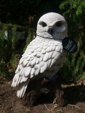  Eule Deko Figur Schneeeule