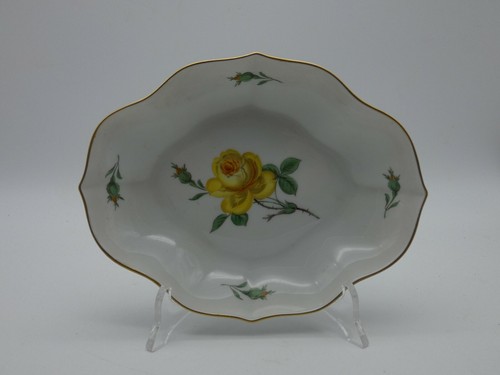 Meissen gelbe rose - meissen,