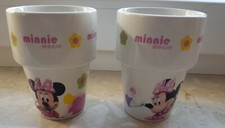 2 Disney Minnie Mouse Minni Maus Minnie Maus Kinderbecher Becher Weiß Kinder