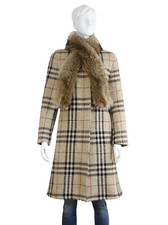 Burberry damen wollmantel - burberry,