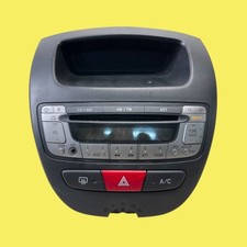 Original Citroen C1 Mittelkonsole Radioschacht Schalter Rahmen CD Radio Blende