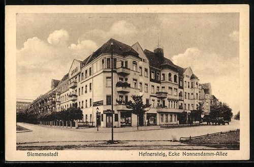 Berlin siemensstadt - ak, berlin-siemensstadt