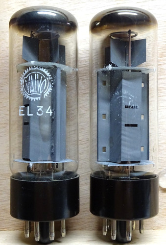 Pair mullard el34 valvo - mullard, |
