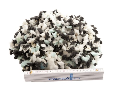 Schaumstoff flocken als - schaumstoff,