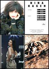 Nina Hagen AK und Cosma Shiva Hagen  20x30,  11x16