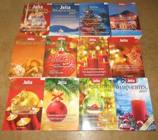40 Weihnachtsromane, 12 Bände Julia Weihnachten aus 2000 - 2019, Nr-Liste  po286