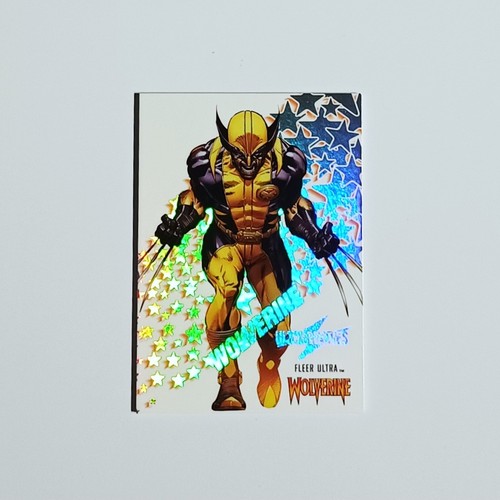 Fleer marvel ultra wolverine - fleer,