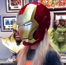 BRAND NEW Iron Man MK5 Helmet