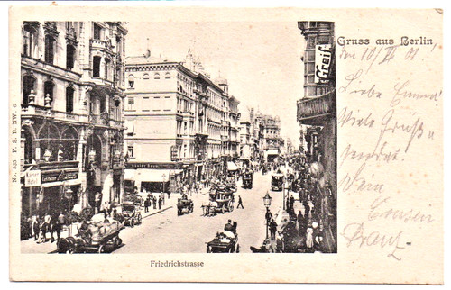 Berlin friedrichstraße - ak,