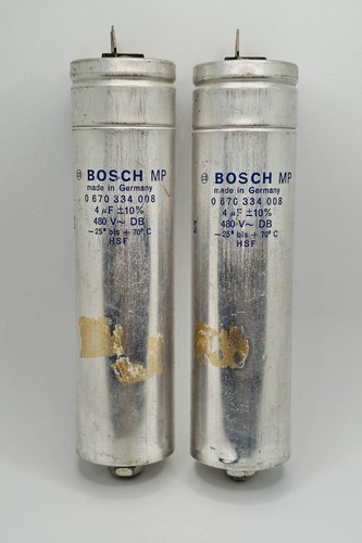 Bosch capacitor pair - bosch, mp