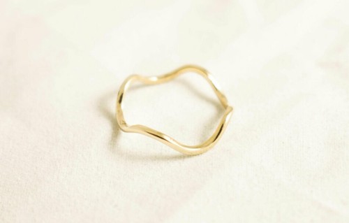 14k solid gold schlicht band - solid,
