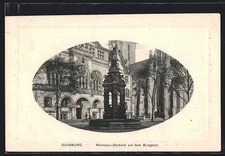 Duisburg, Merkator-Denkmal auf