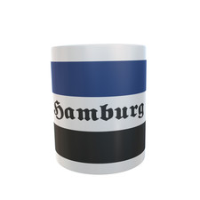 Tasse Hamburg Streifen Flagge