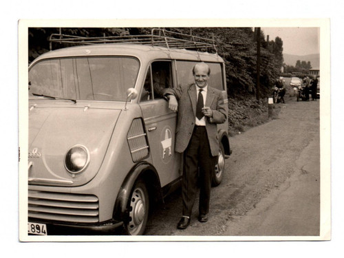 Foto mann dkw schnellaster - mann,