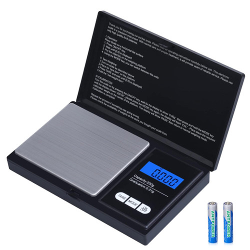 Zacro taschenwaage 200g - 200g, 0,01g