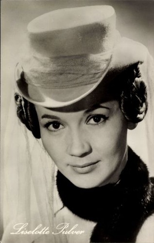 Schauspielerin liselotte - ak,
