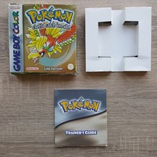 Leere OVP Leerverpackung zu Pokemon Gold Version Nintendo Gameboy Color