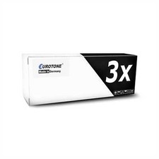 3x Eurotone Toner SCHWARZ