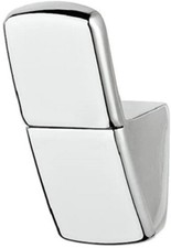 Garderobenhaken Wandhaken chrom poliert Kleiderhaken CLIP Wandgarderobe Design